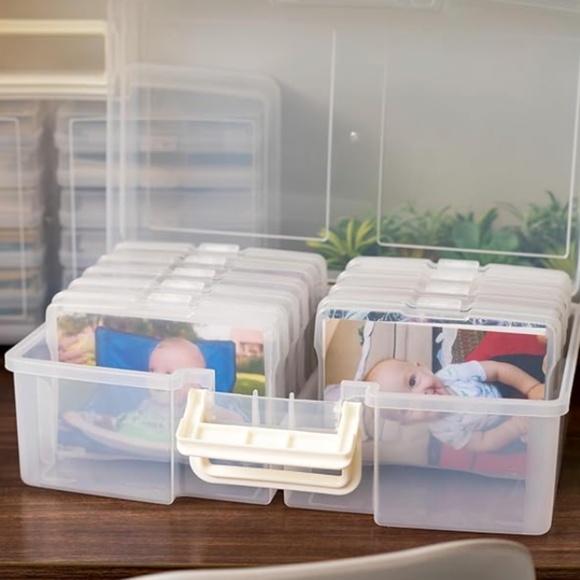 NEW Iris 4”x6” Photo Storage / Craft Box w/ 12 Cases - Picture 3 of 7